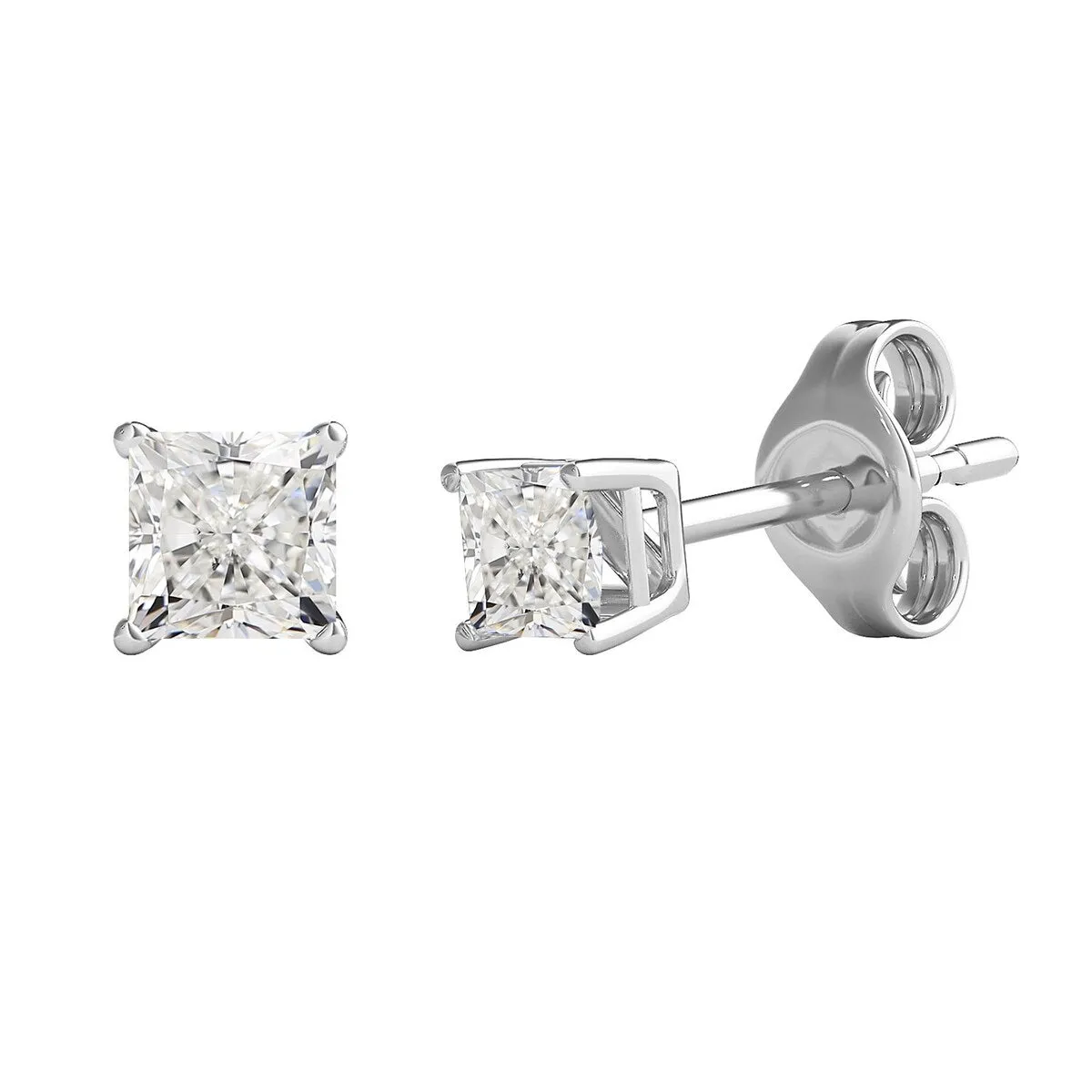 2.60Ct Moissainte Sterling Silver Stud Earrings for Women Gifts sold by Zulily