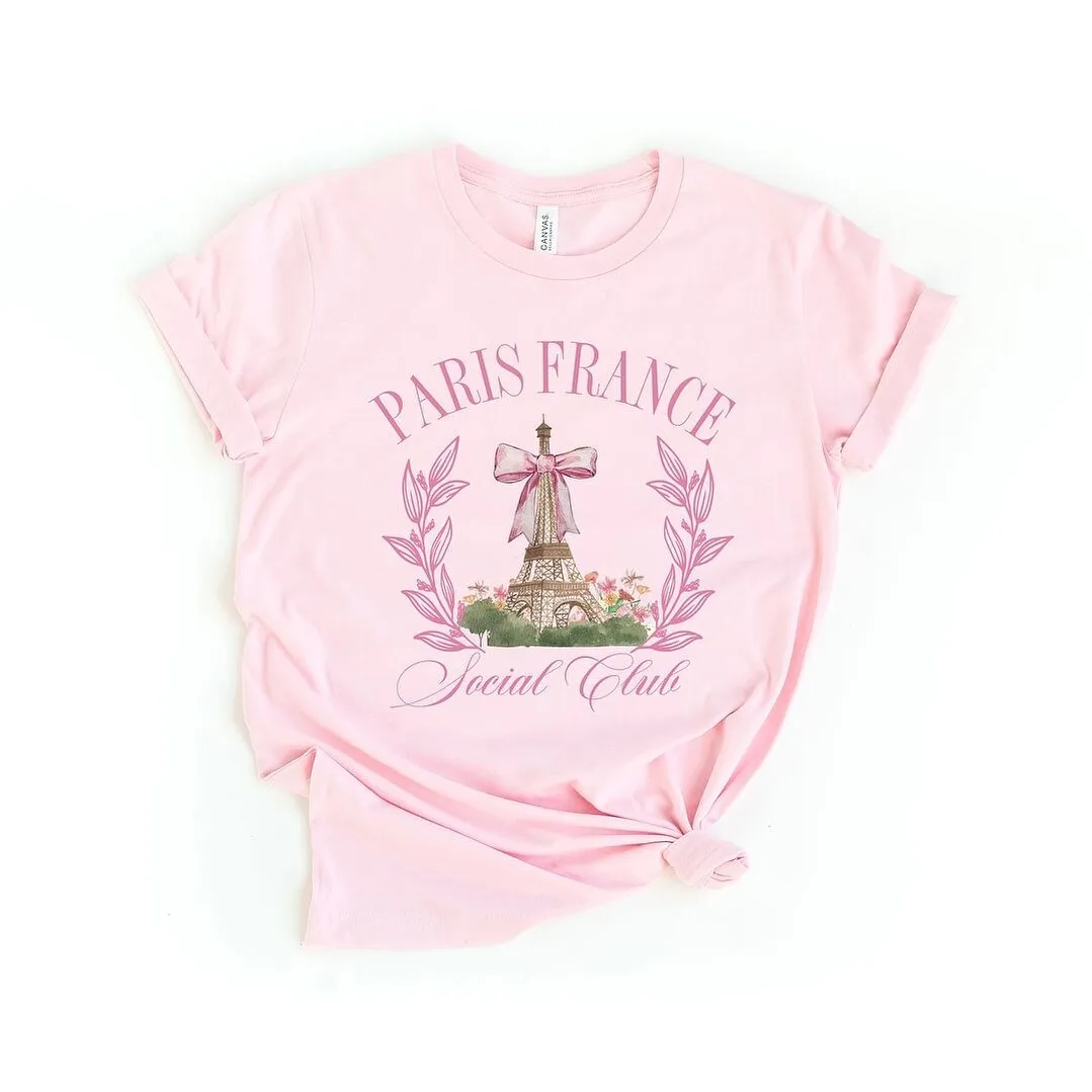 Coquette Paris Social Club Short Sleeve Crewnneck Tee sold by Zulily product image thumbnail 2