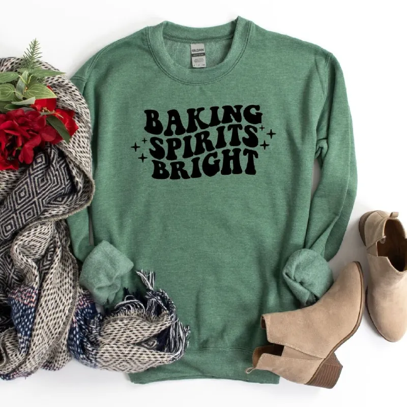 Baking Spirits Bright Graphic Sweatshirt sold by Zulily