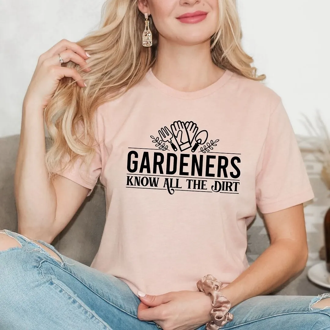 Know All The Dirt Short Sleeve Tee sold by Zulily product image thumbnail 3