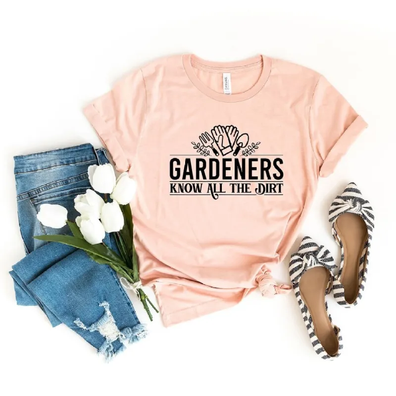 Know All The Dirt Short Sleeve Tee sold by Zulily