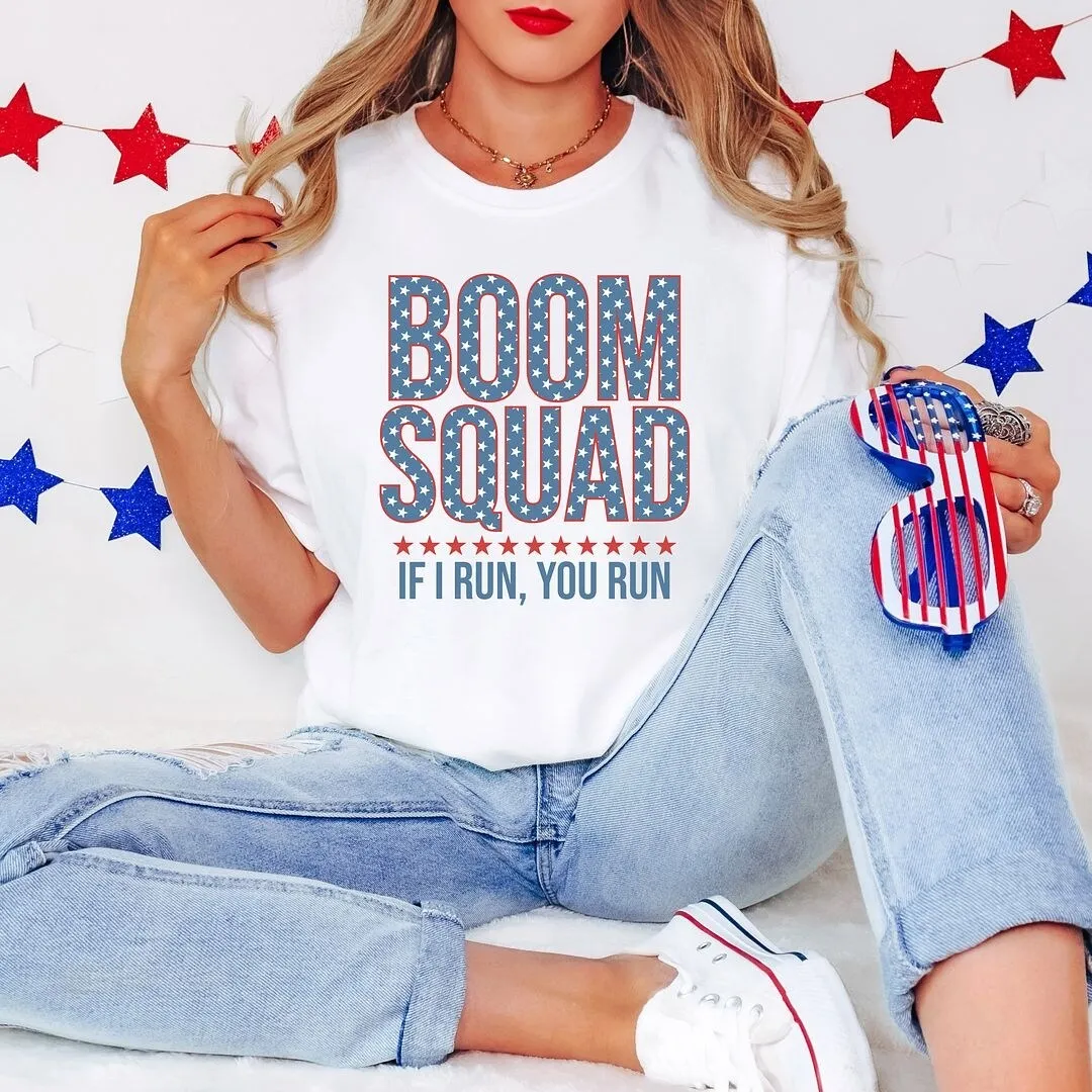 Boom Squad Varsity Stars Garment Dyed Tee sold by Zulily product image thumbnail 2