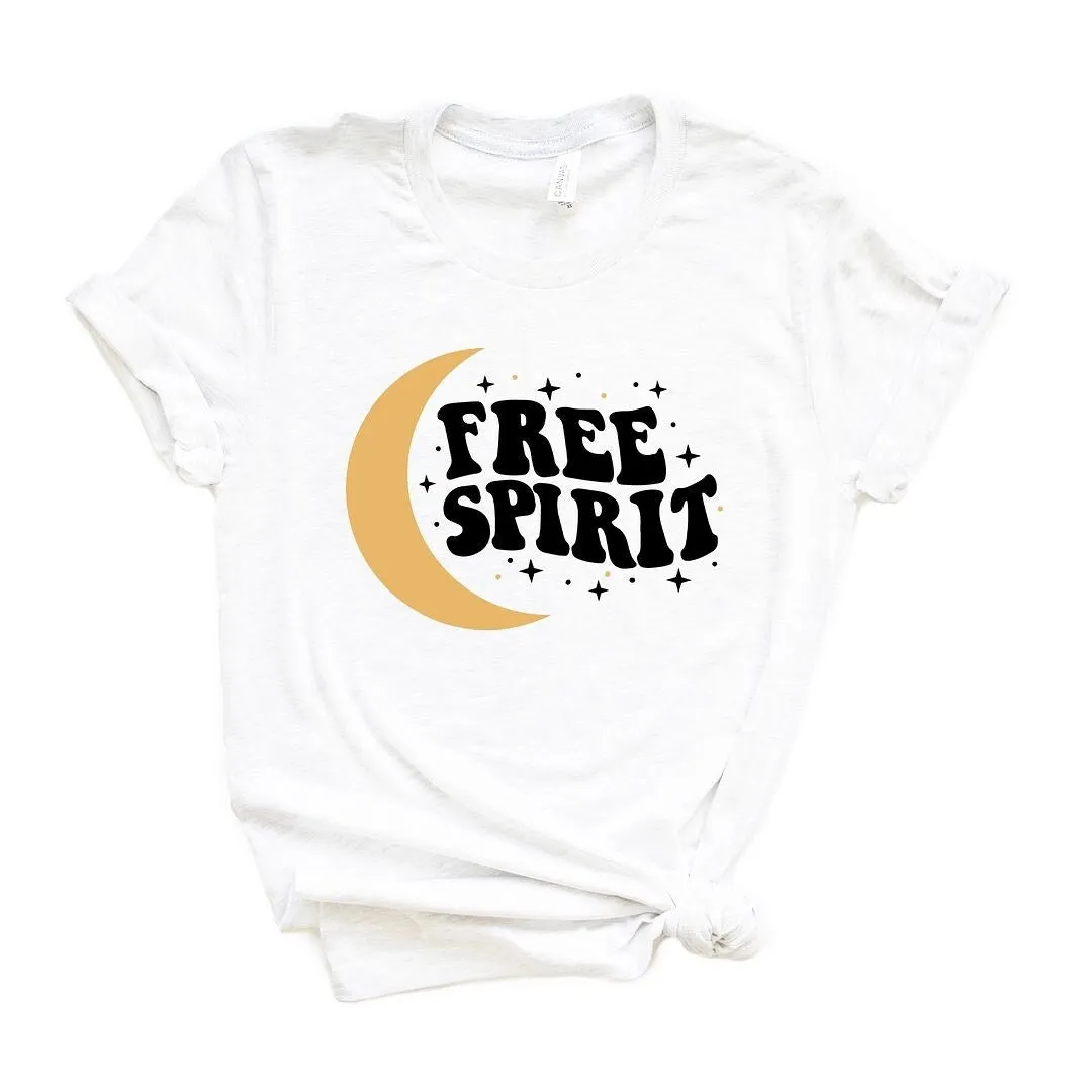 Free Spirit Moon Short Sleeve Tee sold by Zulily product image thumbnail 2