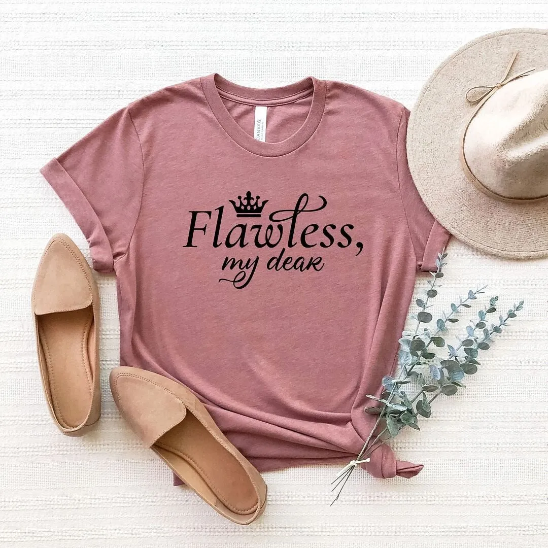 Flawless My Dear Short Sleeve Crewnneck Tee sold by Zulily