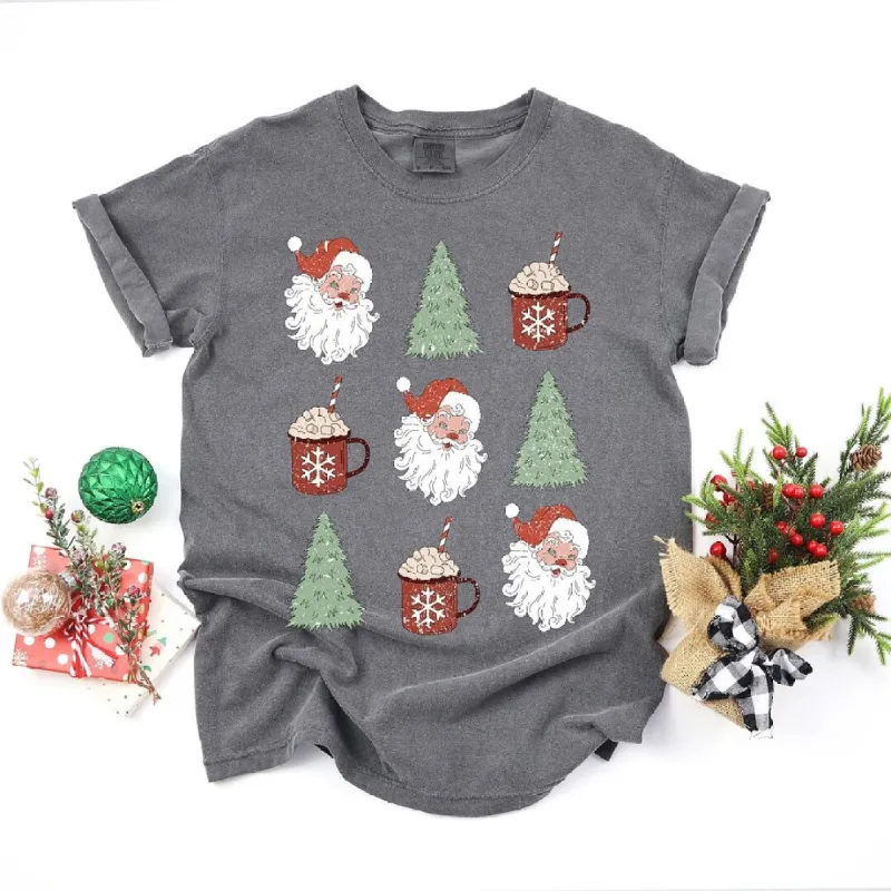 Tree and Mug Collage Garment Dyed Tee sold by Zulily