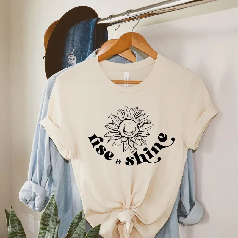 Rise And Shine Wildflower Short Sleeve Tee sold by Zulily