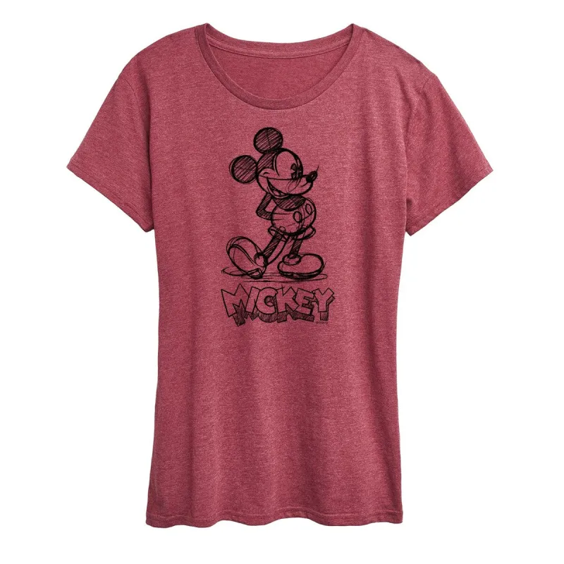Disney Mickey Sketch sold by Zulily