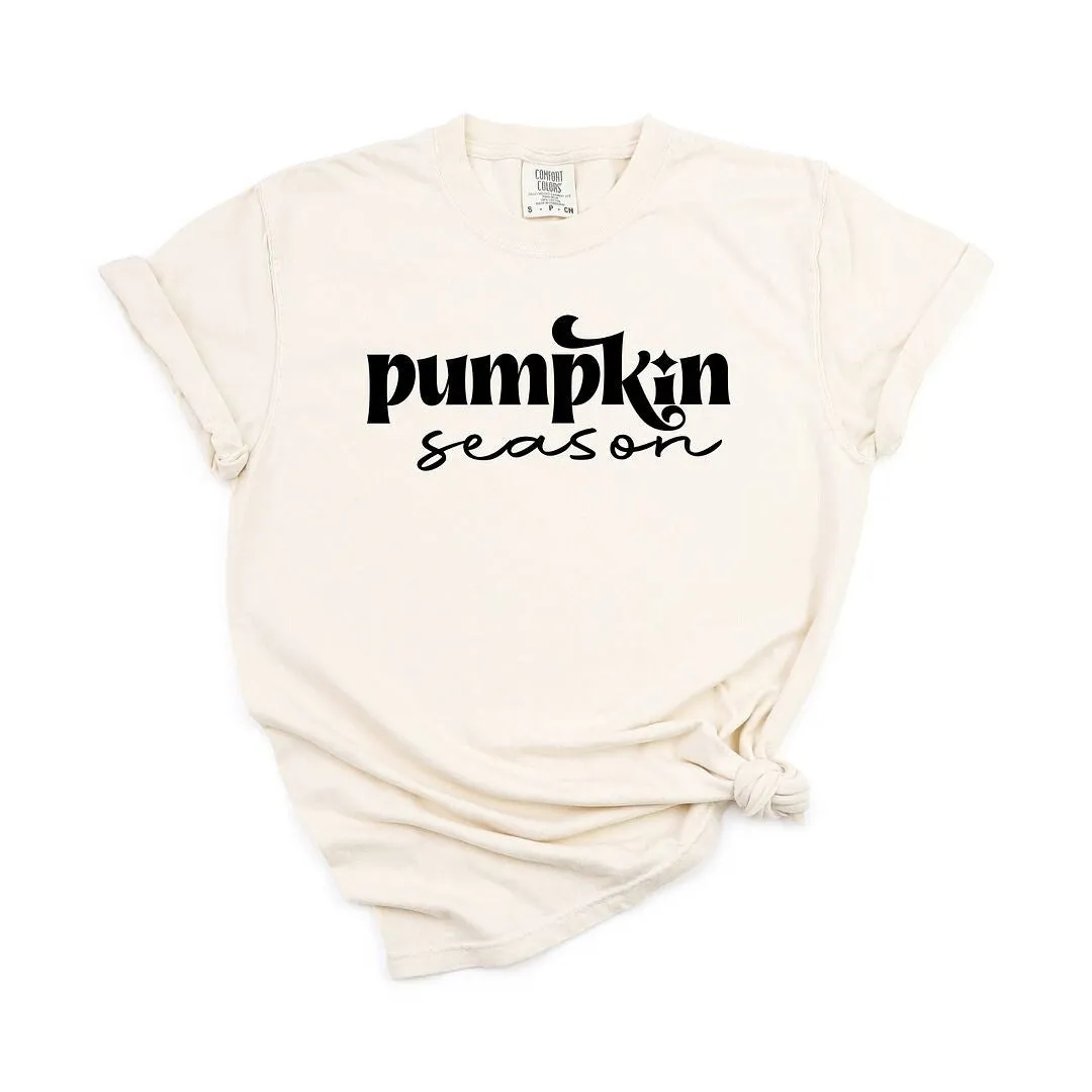 Pumpkin Season Cursive Garment Dyed Tee sold by Zulily product image thumbnail 2