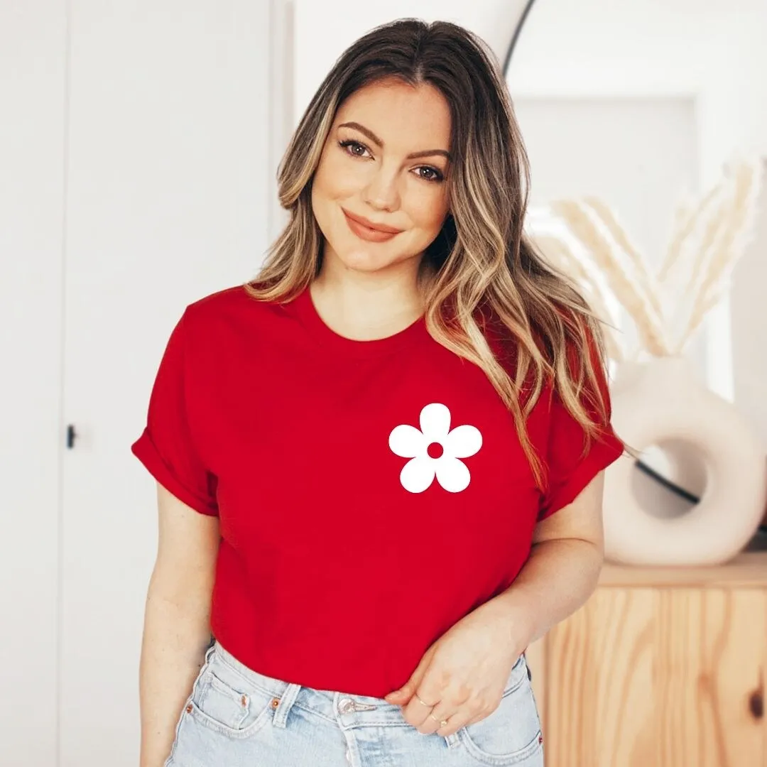 Good Daze On My Mind Flowers Front & Back Short Sleeve Tee sold by Zulily product image thumbnail 2