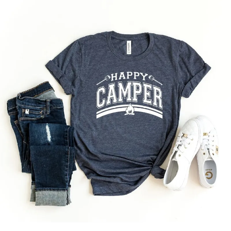 Happy Camper Fire Short Sleeve Tee sold by Zulily
