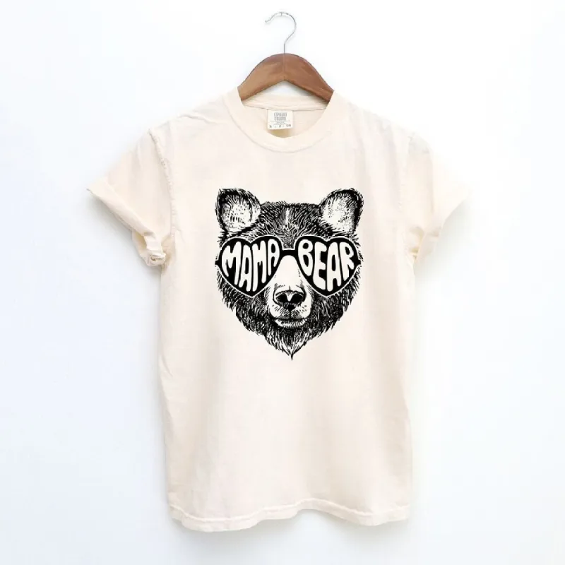 Mama Bear Sunglasses Garment Dyed Tee sold by Zulily
