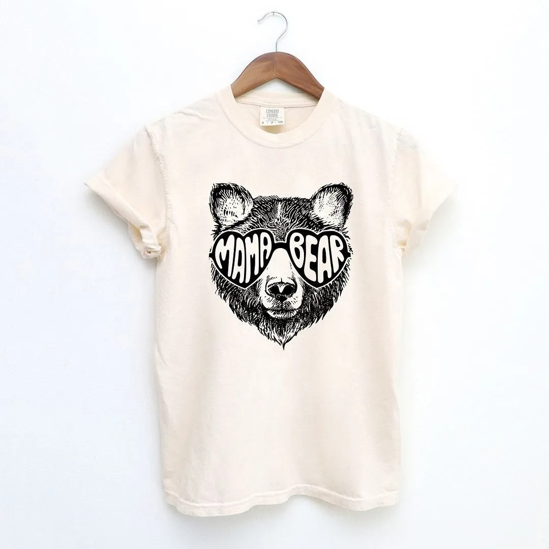 Mama Bear Sunglasses Garment Dyed Tee sold by Zulily