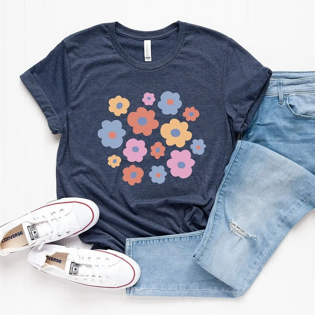 Colorful Daisies Short Sleeve Tee sold by Zulily