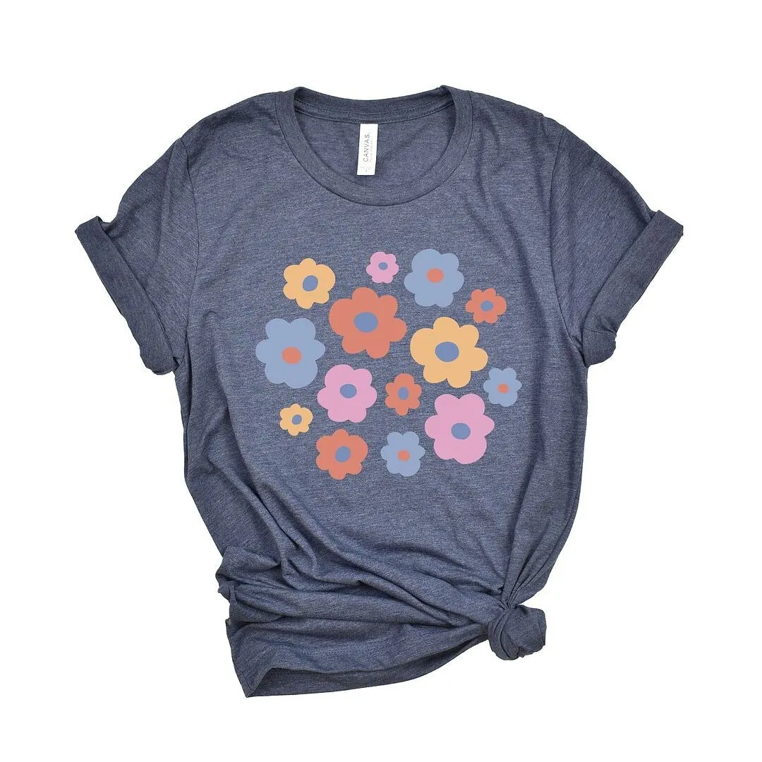 Colorful Daisies Short Sleeve Tee sold by Zulily product image thumbnail 2
