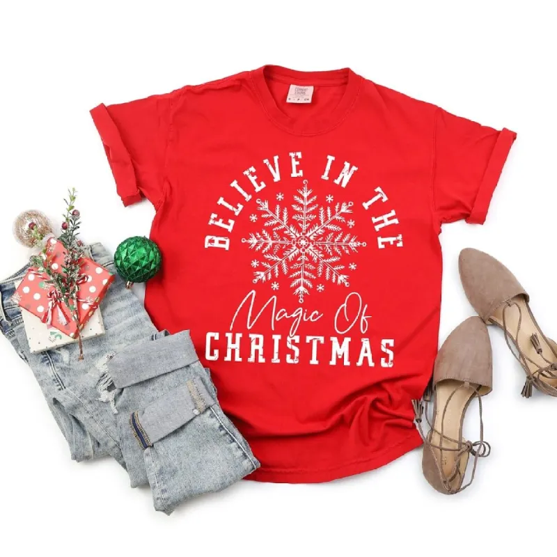 Magic of Christmas Garment Dyed Tee sold by Zulily