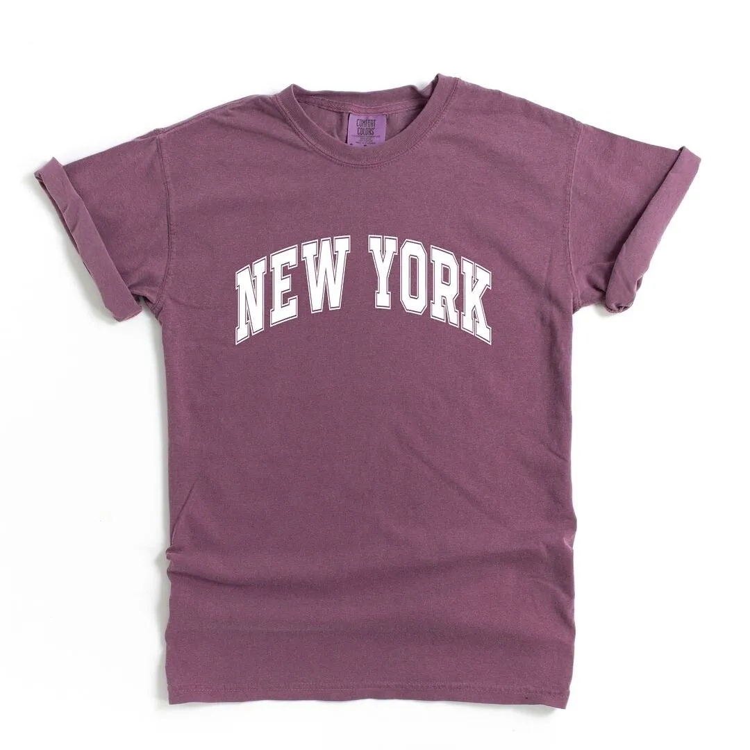 Varsity New York Garment Dyed Tee sold by Zulily product image thumbnail 2