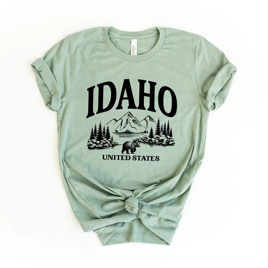 Idaho Forest Scene Short Sleeve Tee sold by Zulily product image thumbnail 2