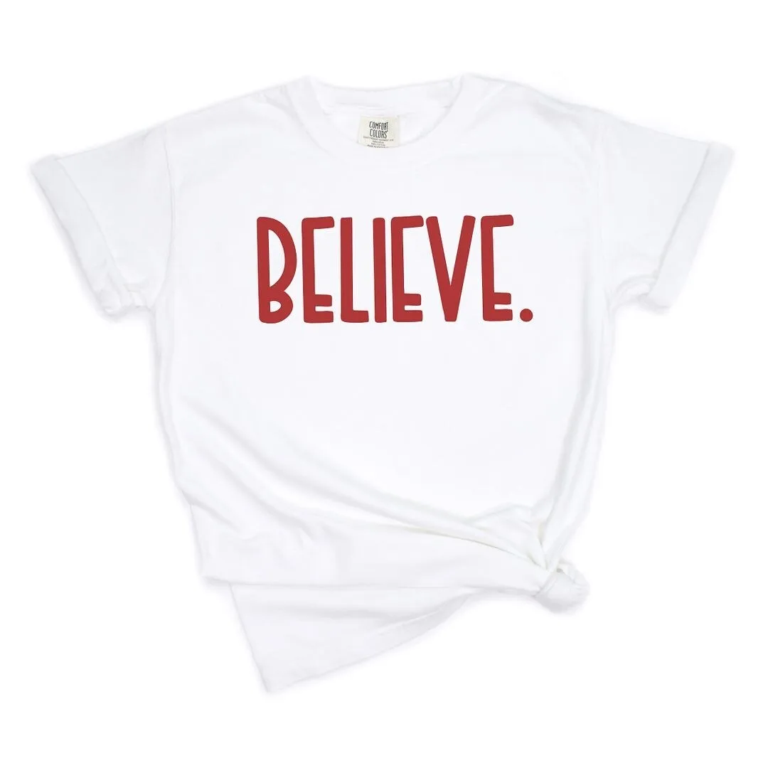 Believe Bold Garment Dyed Tee sold by Zulily product image thumbnail 2
