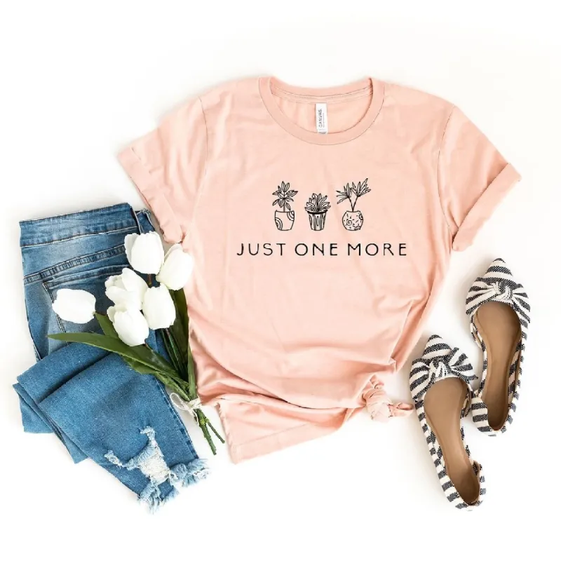 Just One More Plant Short Sleeve Tee sold by Zulily