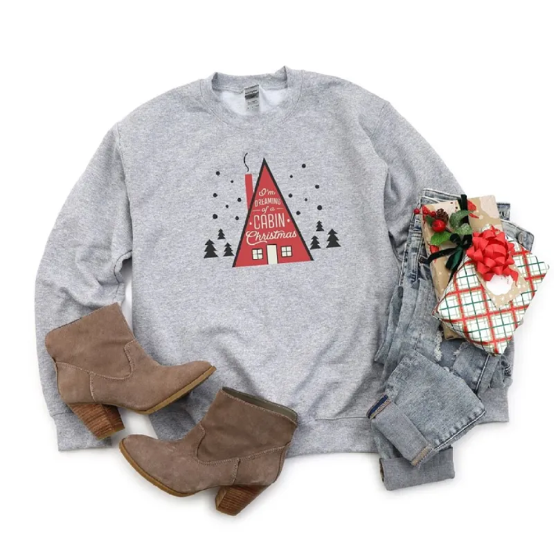 Cabin Christmas Graphic Sweatshirt sold by Zulily