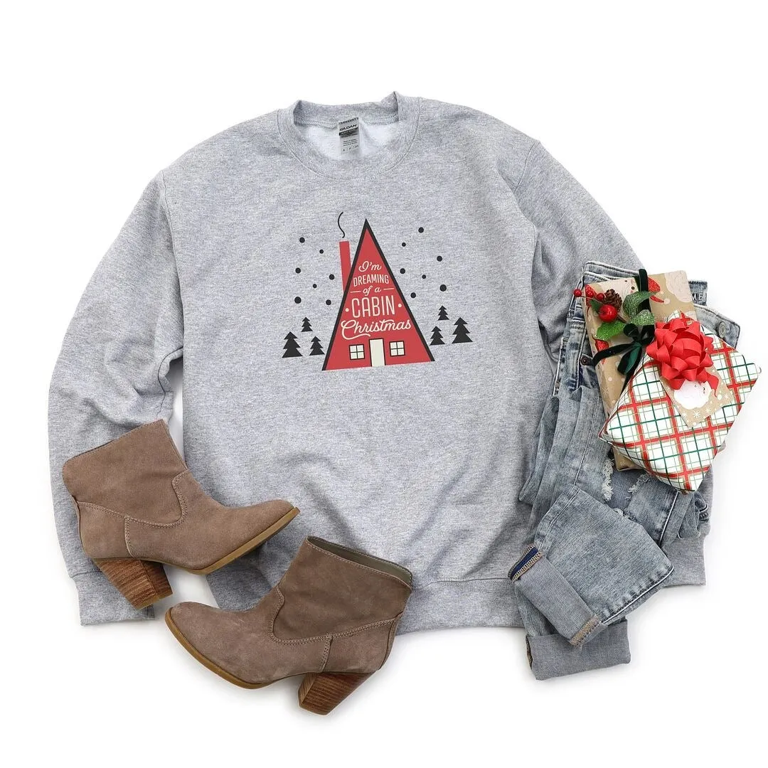 Cabin Christmas Graphic Sweatshirt sold by Zulily