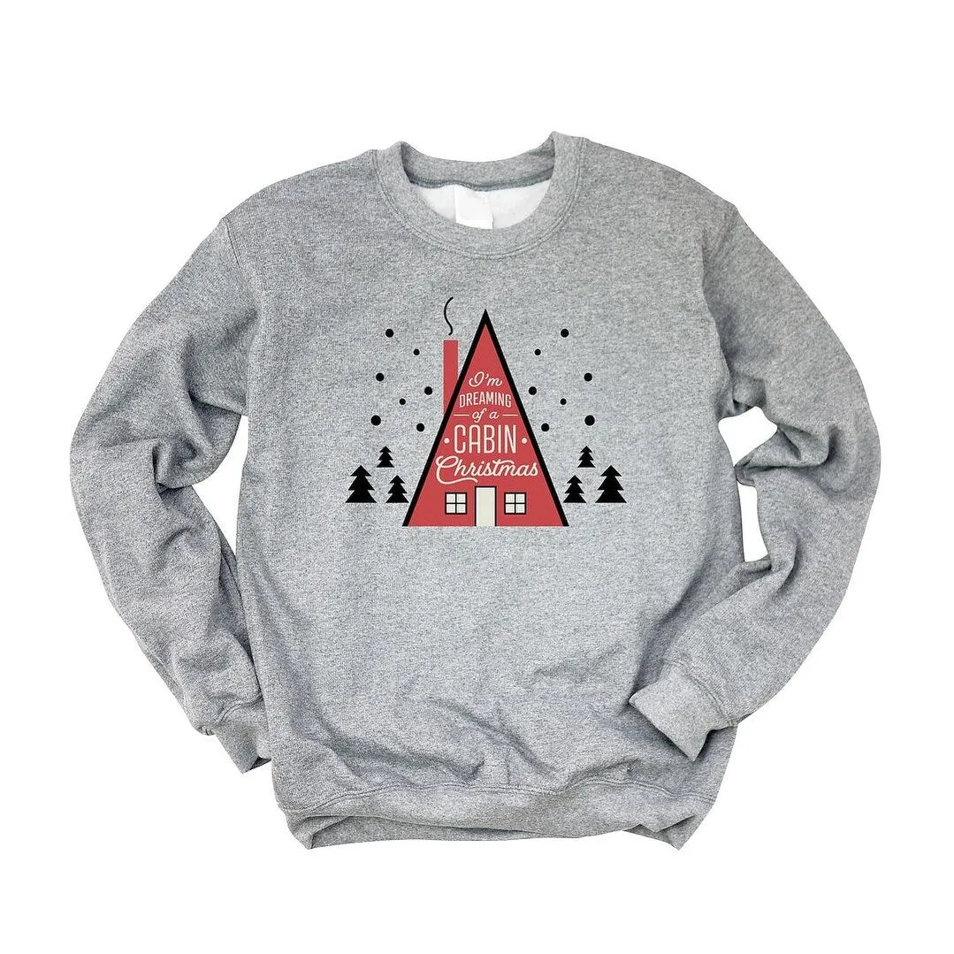 Cabin Christmas Graphic Sweatshirt sold by Zulily product image thumbnail 2