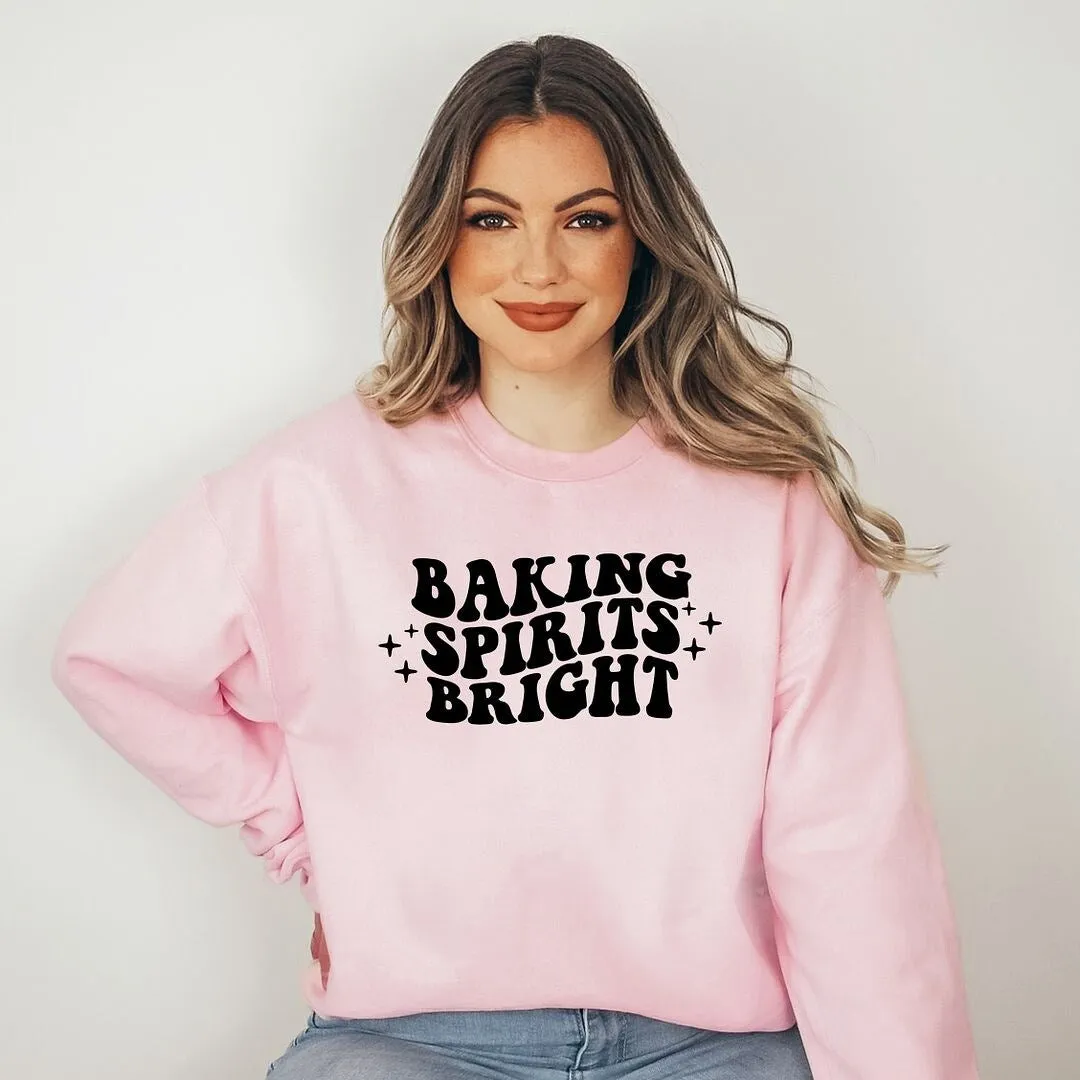 Baking Spirits Bright Graphic Sweatshirt sold by Zulily product image thumbnail 3