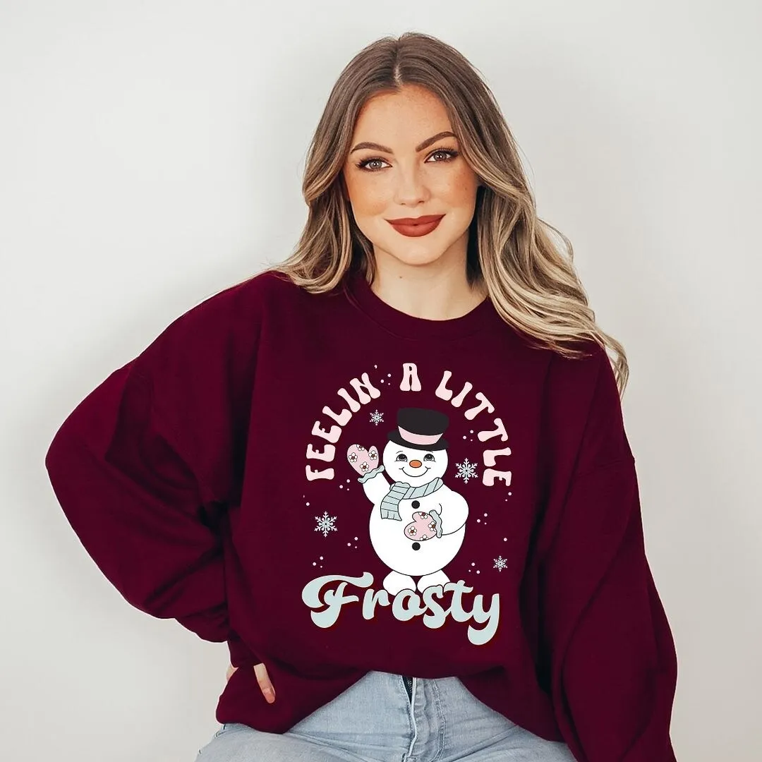 Feeling A Little Frosty Graphic Sweatshirt sold by Zulily product image thumbnail 3