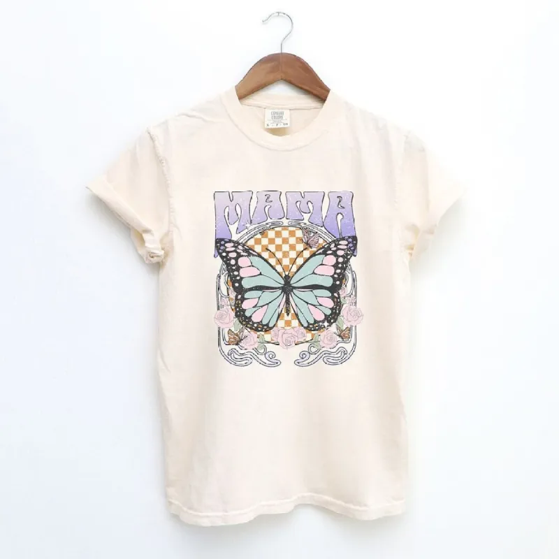 Mama Butterfly Garment Dyed Tee sold by Zulily