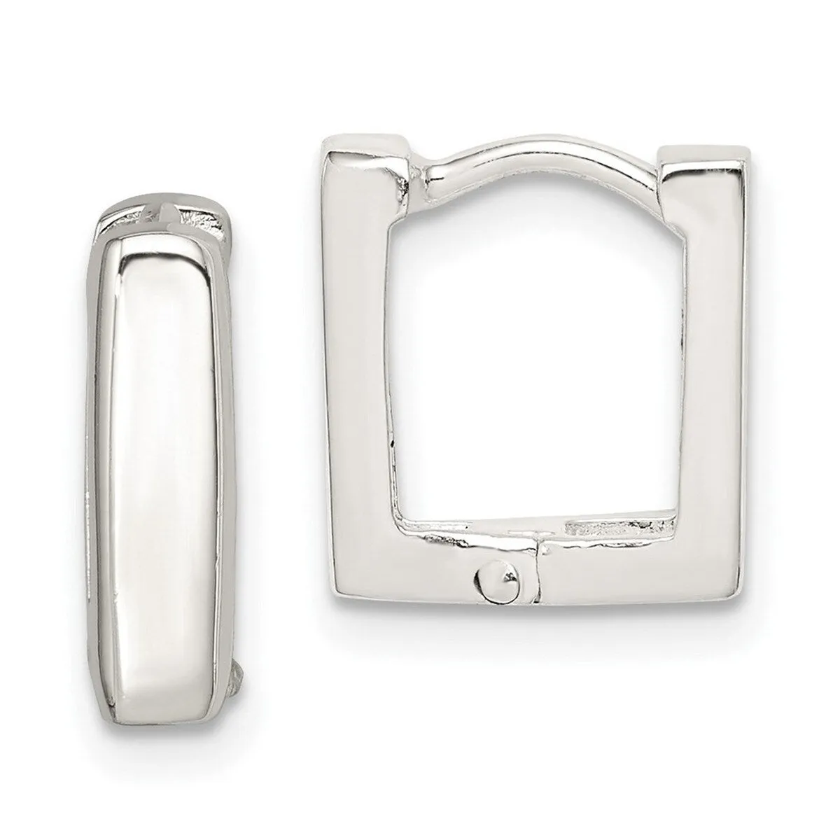 Curata 925 Sterling Silver Polished 3x12mm Hinged Earrings sold by Zulily
