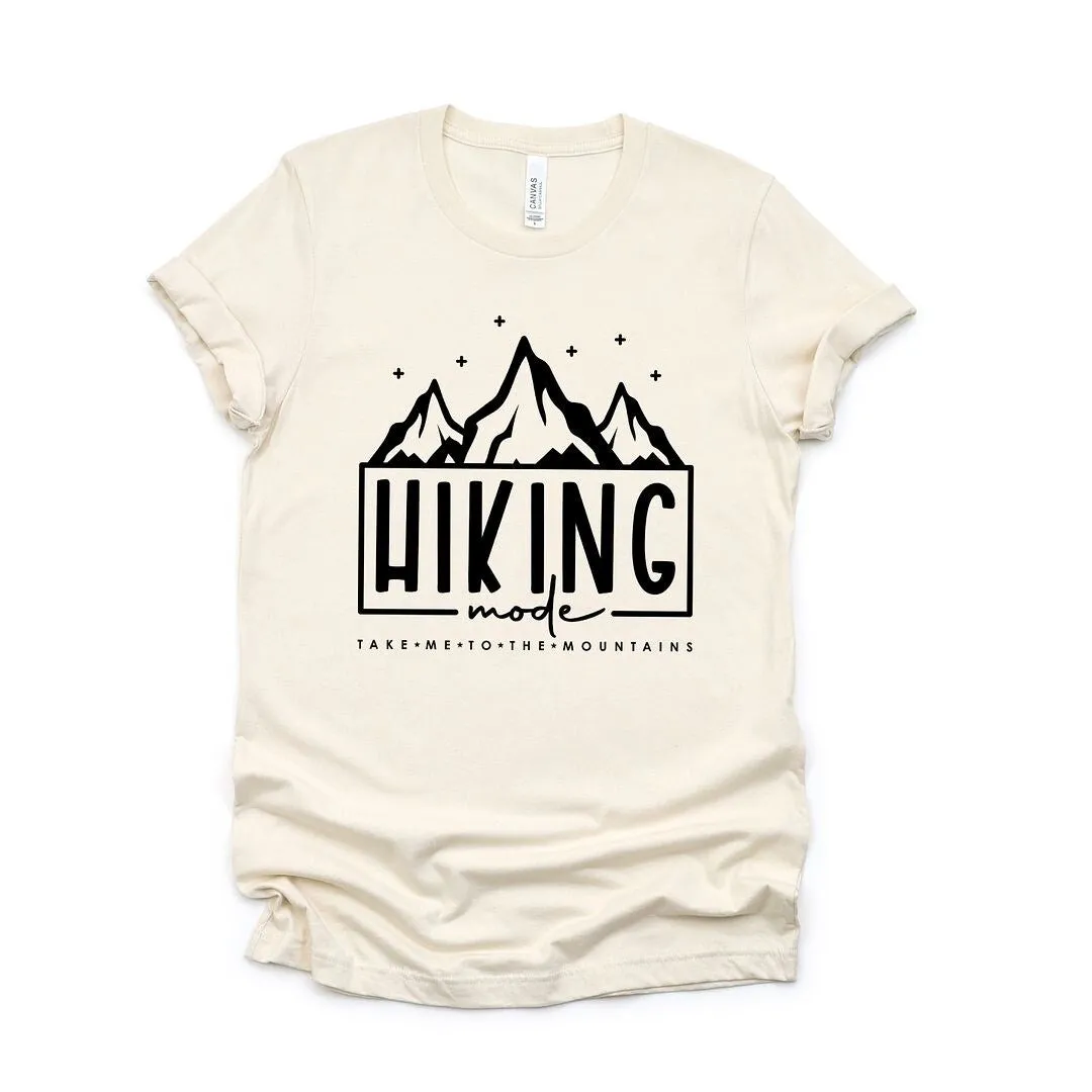Hiking Mode Take Me To The Mountains Short Sleeve Tee sold by Zulily product image thumbnail 2