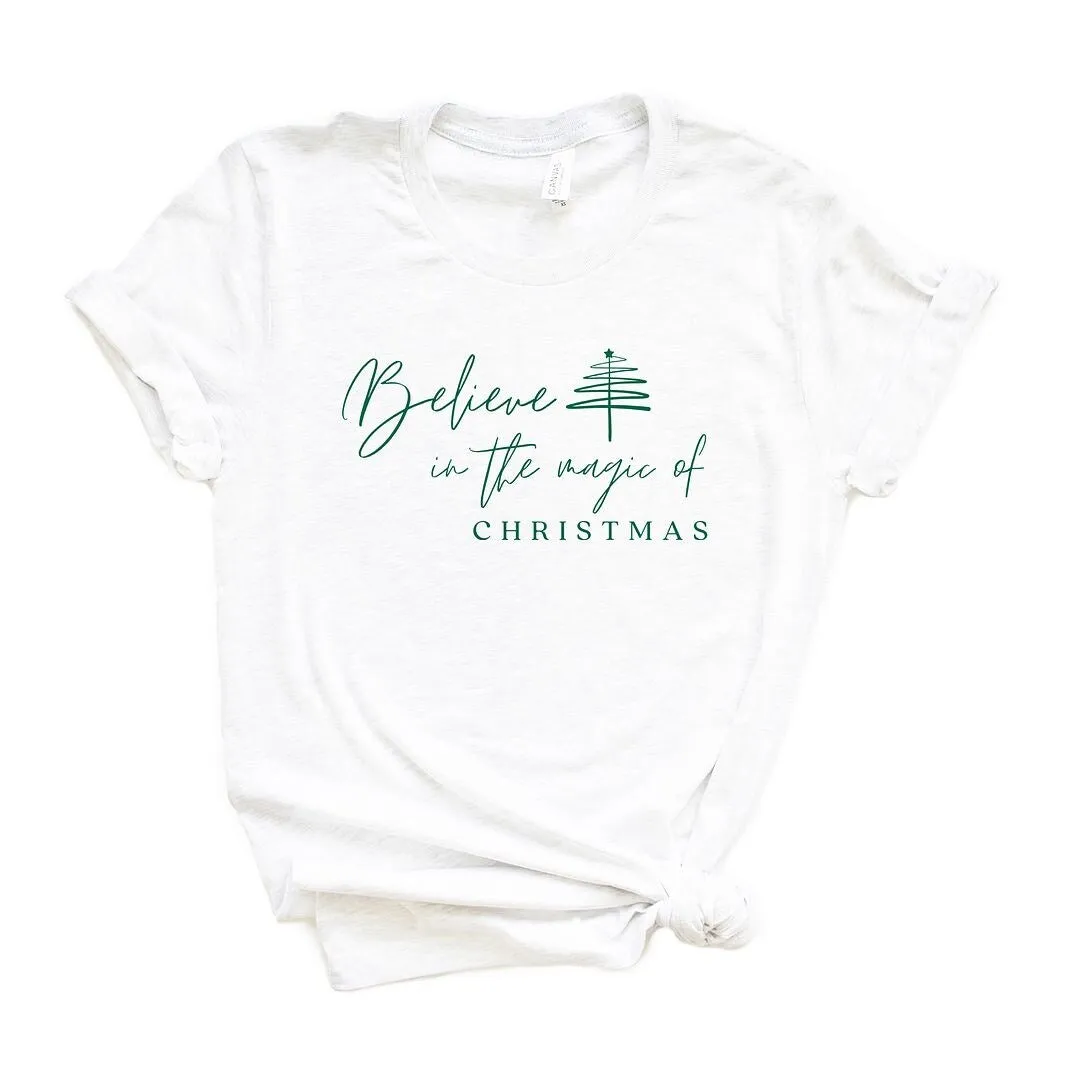 Believe In The Magic Tree Short Sleeve Crewnneck Tee sold by Zulily product image thumbnail 2