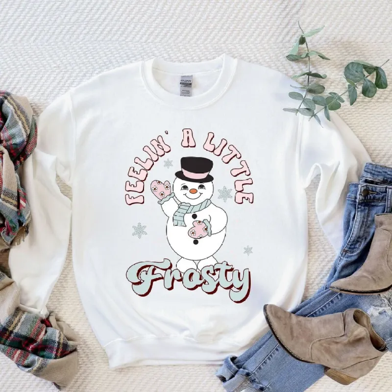Feeling A Little Frosty Graphic Sweatshirt sold by Zulily
