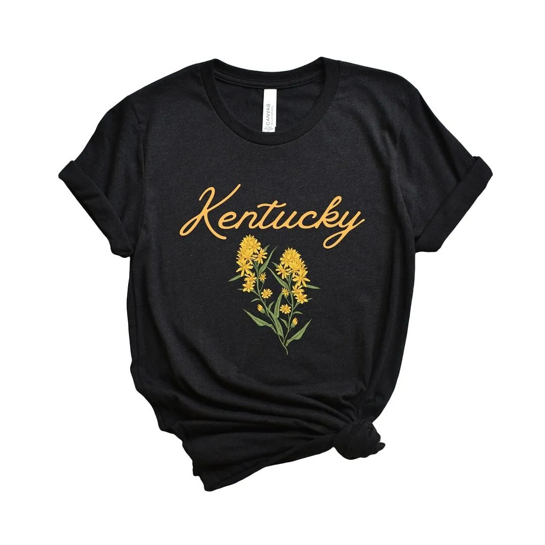 Kentucky Flower Colorful Short Sleeve Tee sold by Zulily product image thumbnail 2