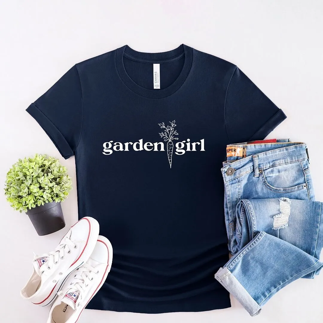 Garden Girl Short Sleeve Tee sold by Zulily