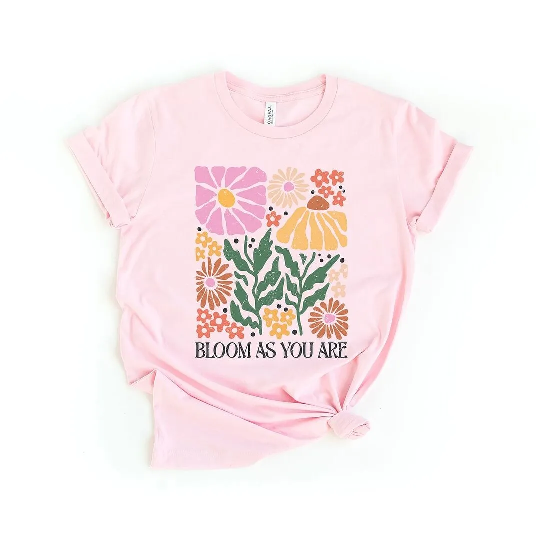 Boho Bloom As You Are Short Sleeve Tee sold by Zulily product image thumbnail 2