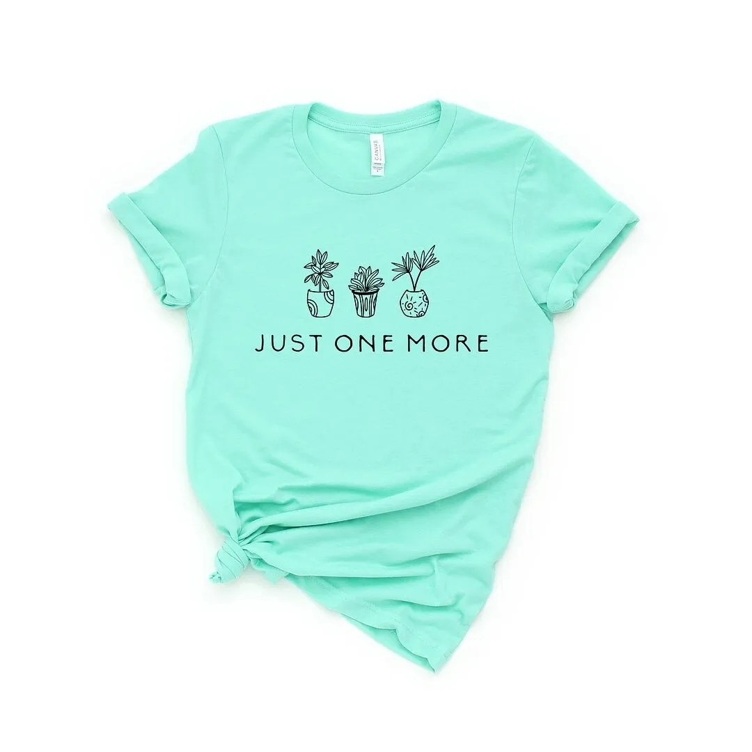 Just One More Plant Short Sleeve Tee sold by Zulily product image thumbnail 2
