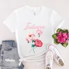 Indiana Flower Colorful Short Sleeve Tee sold by Zulily