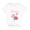 Indiana Flower Colorful Short Sleeve Tee sold by Zulily