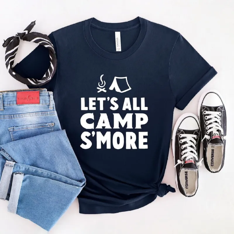 Let's All Camp S'More Short Sleeve Tee sold by Zulily