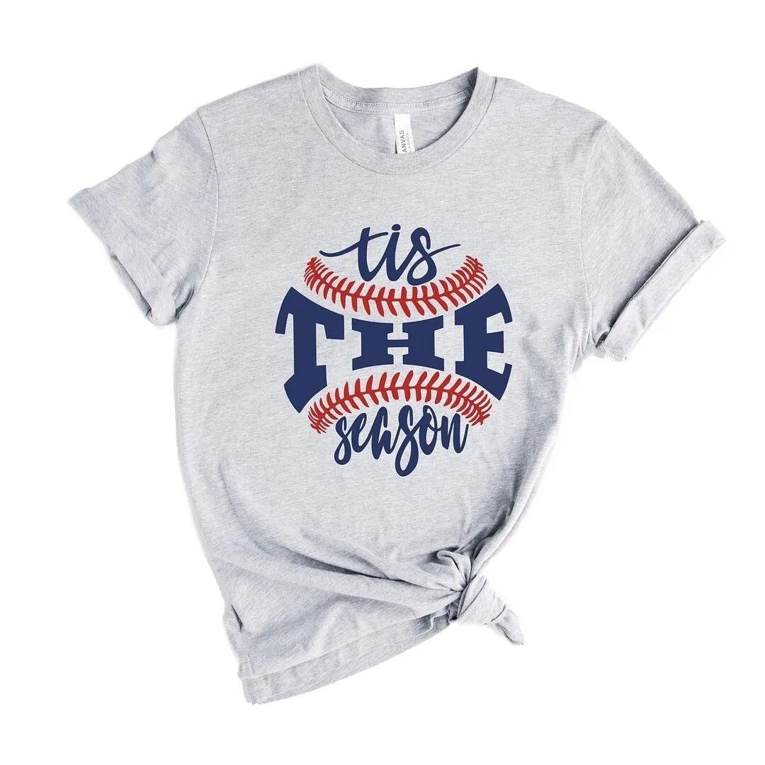 Tis the Season Baseball Short Sleeve Crewnneck Tee sold by Zulily product image thumbnail 2