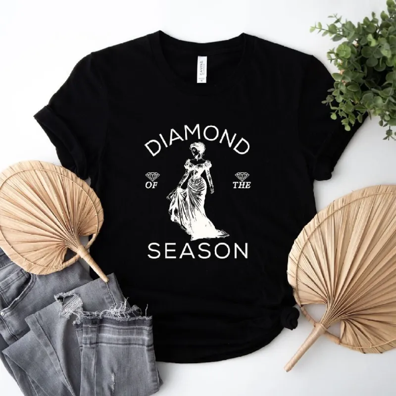Diamond Season Short Sleeve Crewnneck Tee sold by Zulily