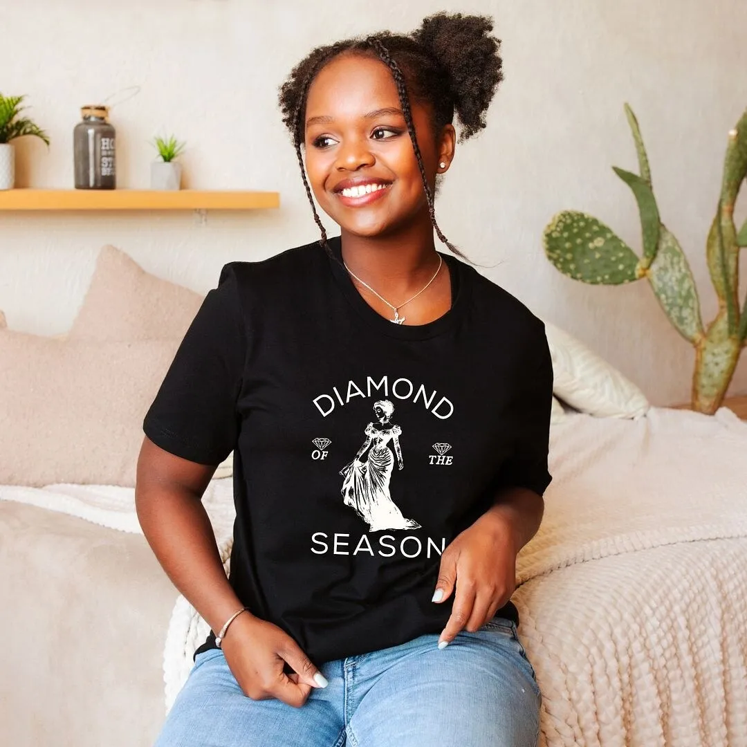Diamond Season Short Sleeve Crewnneck Tee sold by Zulily product image thumbnail 3