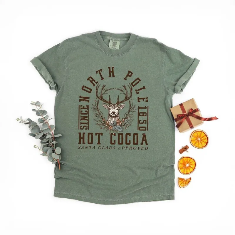 Santa Claus Approved Garment Dyed Tee sold by Zulily