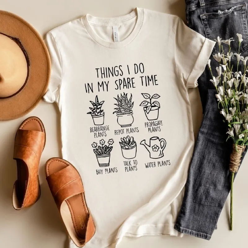 Things I Do In My Spare Time Short Sleeve Tee sold by Zulily