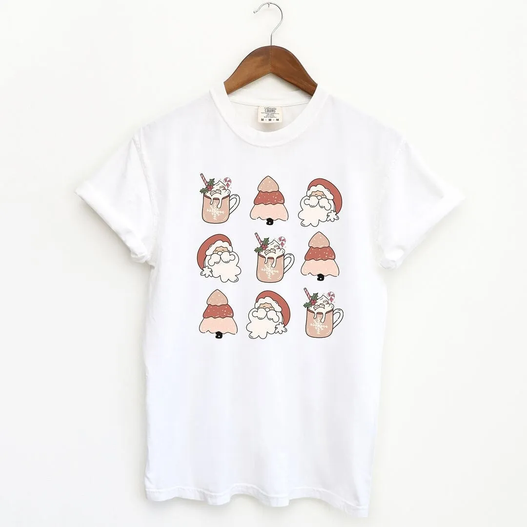 Santa Tree Mug Chart Garment Dyed Tee sold by Zulily product image thumbnail 2