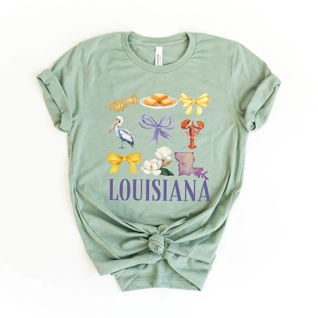 Coquette Louisiana Chart Short Sleeve Tee sold by Zulily product image thumbnail 2