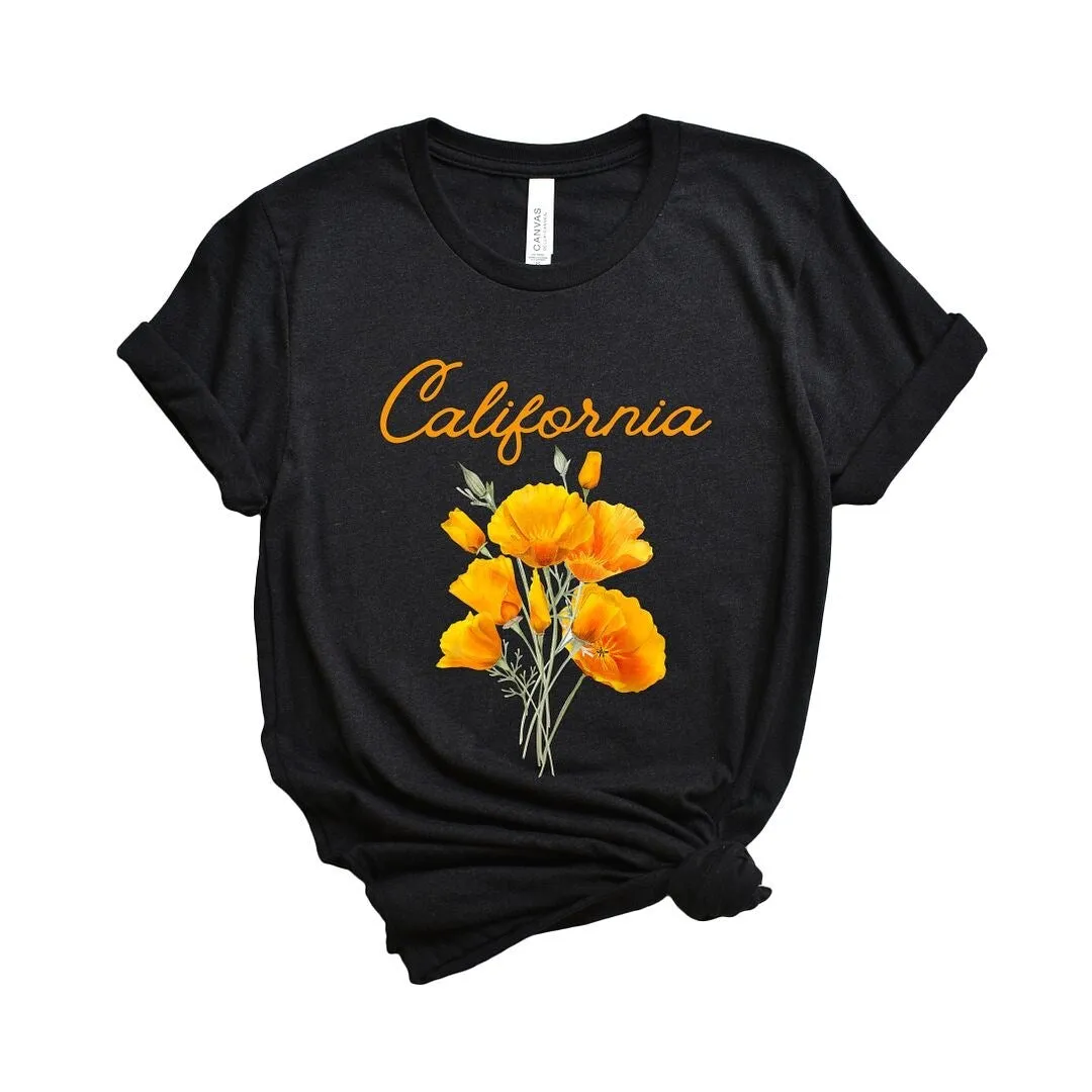 California Flower Colorful Short Sleeve Tee sold by Zulily product image thumbnail 2