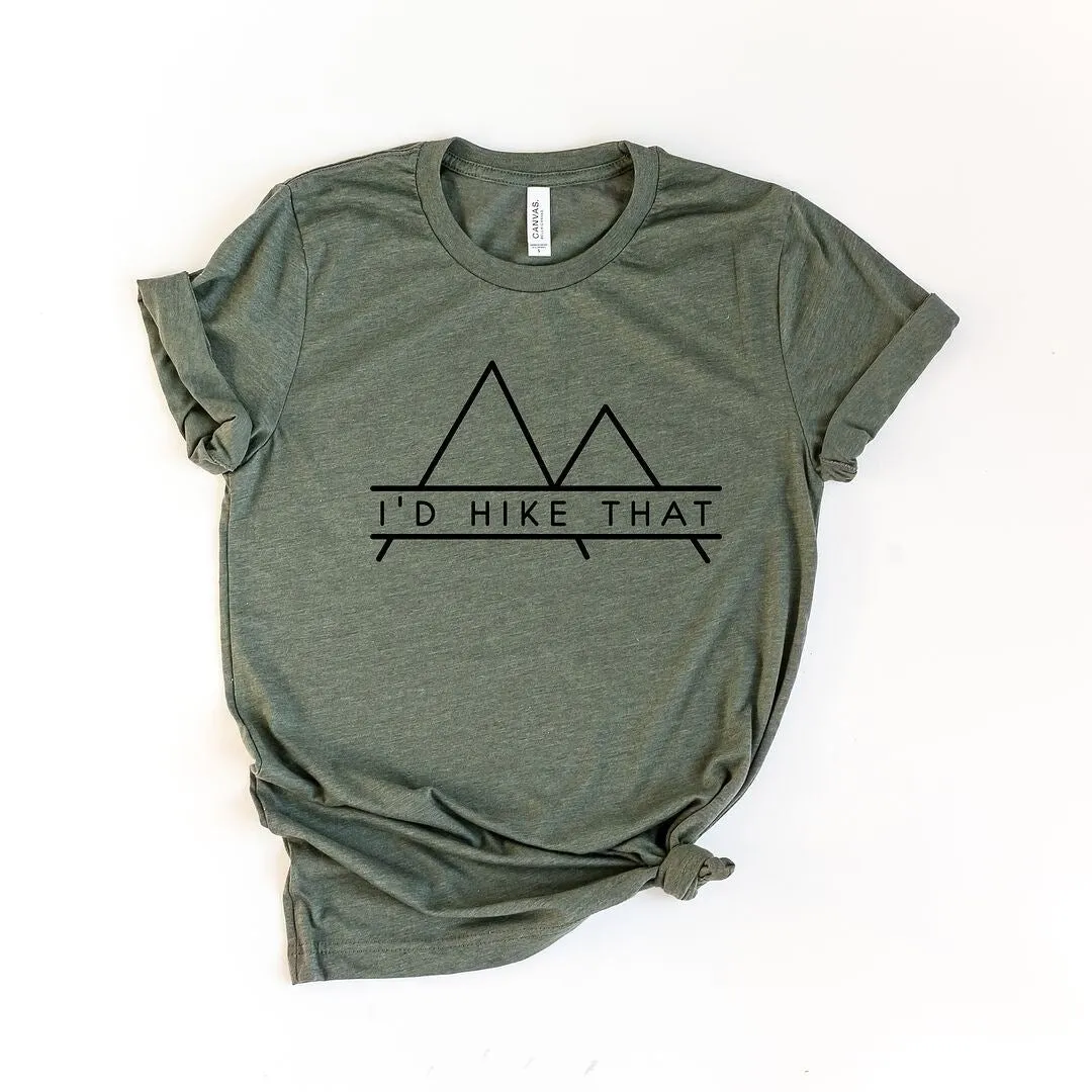 I'd Hike That Short Sleeve Tee sold by Zulily product image thumbnail 2