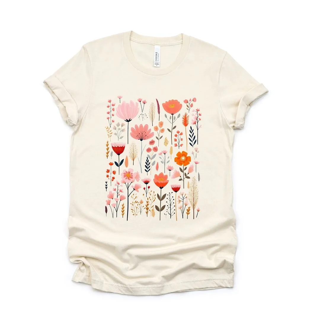 Pink Floral Short Sleeve Tee sold by Zulily product image thumbnail 2